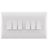 ⁦10A Modular Switches (1-6 Gang, 1 Way & 2 Way Options)⁩ - الصورة ⁦5⁩