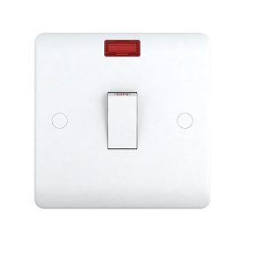 20A 1 Gang Double Pole (DP) Switch With Neon