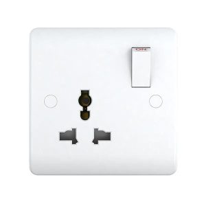 Snowlite 13A 1 مقبس تبديل العصابة ، القطب المزدوج